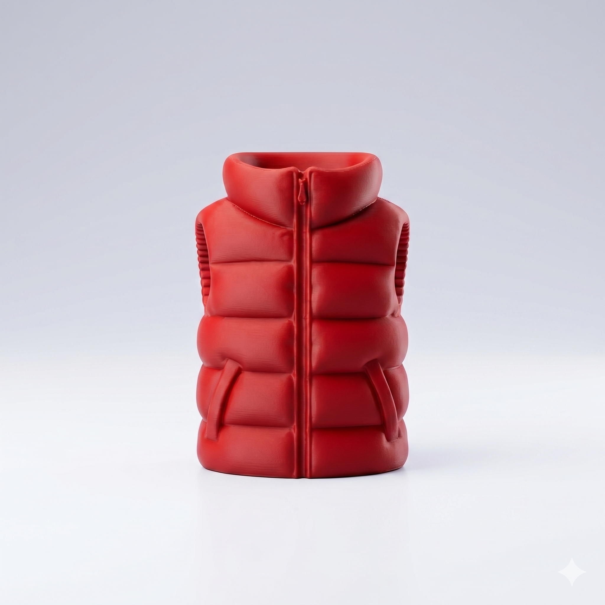 Sleveless Coat Pen Stand -